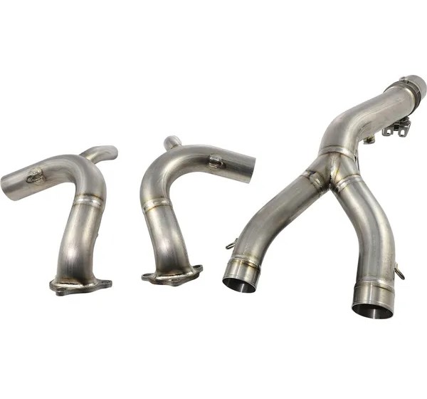 AKRAPOVIC Krümmer & Mittelrohre - Detailansicht