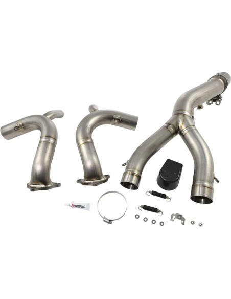 AKRAPOVIC Krümmer & Mittelrohre - Einbaubeispiel