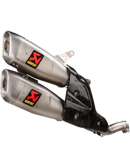 AKRAPOVIC Krümmer & Mittelrohre - Detailansicht