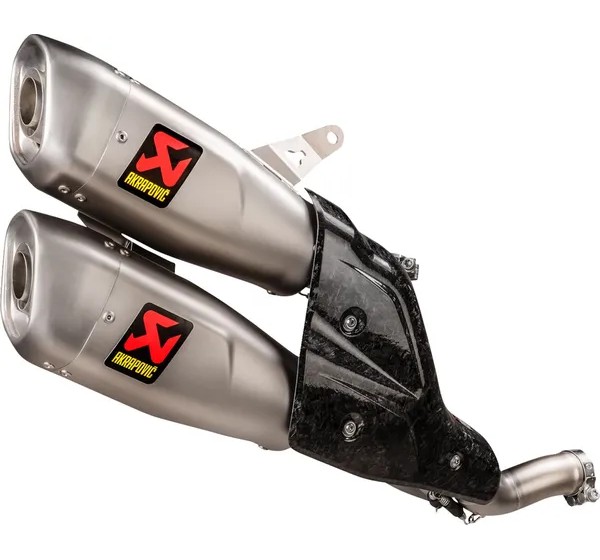 AKRAPOVIC Krümmer & Mittelrohre - Detailansicht