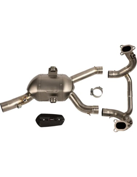 AKRAPOVIC Krümmer & Mittelrohre - Einbaubeispiel