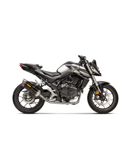 AKRAPOVIC Krümmer & Mittelrohre - Einbaubeispiel