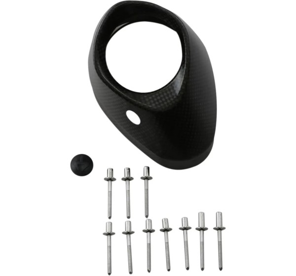 AKRAPOVIC Endkappen & Spitzen - END CAP CF T33 TYPE 1