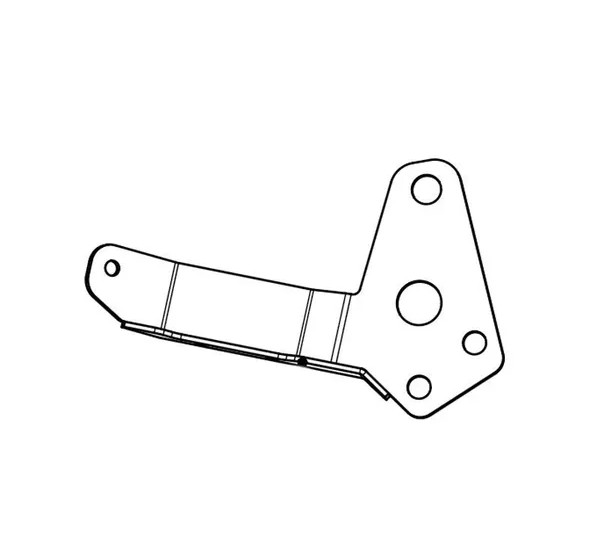 AKRAPOVIC Montagematerial & Zubehör - BRACKET MUFFLER SS