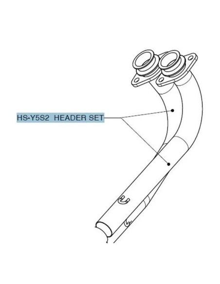 AKRAPOVIC Krümmer & Mittelrohre für YAMAHA XP 500 T-Max ABS 2008-2011