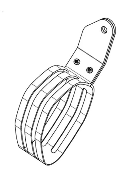 AKRAPOVIC Montagematerial & Zubehör - MUFFLER CLAMP CA