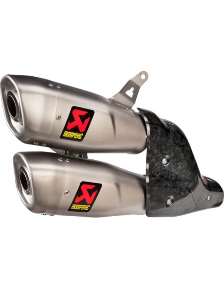AKRAPOVIC Hitzeschilde - Detailansicht