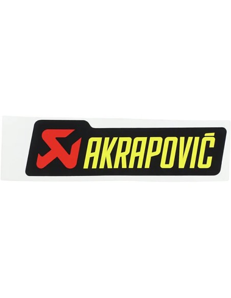 AKRAPOVIC Dekorsätze & Aufkleber - STICKER AKRAPOVIC 150X45