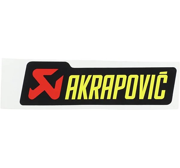 AKRAPOVIC Dekorsätze & Aufkleber - STICKER AKRAPOVIC 150X45