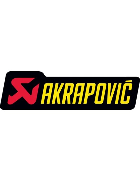AKRAPOVIC Dekorsätze & Aufkleber - STICKER AKRAPOVIC 70X20
