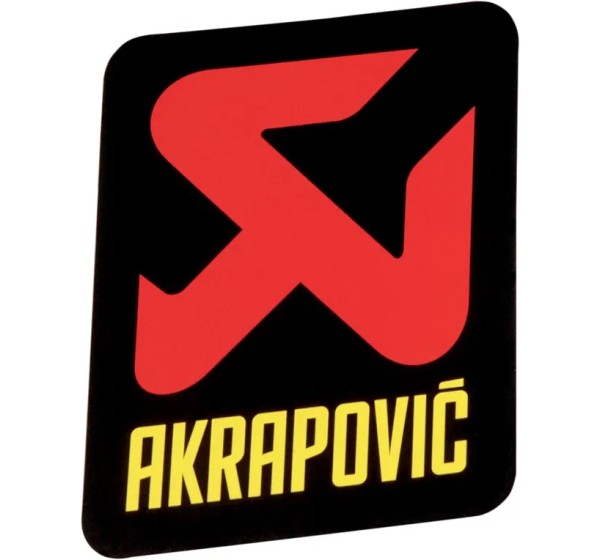 AKRAPOVIC Dekorsätze & Aufkleber - STICKER AKRAPOVIC VERT 75