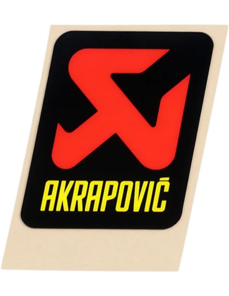 AKRAPOVIC Dekorsätze & Aufkleber - STICKER AKRAPOVIC VERT 60