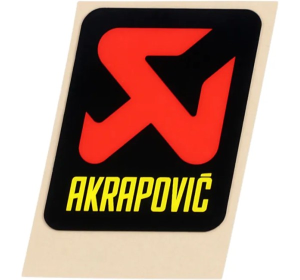 AKRAPOVIC Dekorsätze & Aufkleber - STICKER AKRAPOVIC VERT 60