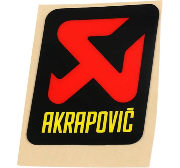 AKRAPOVIC Dekorsätze & Aufkleber - STICKER AKRAPOVIC 60X70