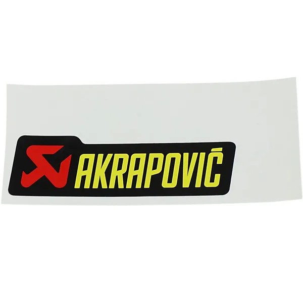 AKRAPOVIC Dekorsätze & Aufkleber - STICKER AKRA MT-07 /MT-09