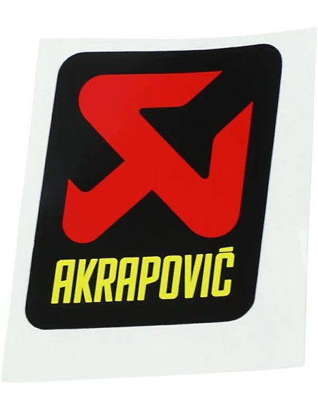 AKRAPOVIC Dekorsätze & Aufkleber - STICKER AKRAPOVIC 57X60