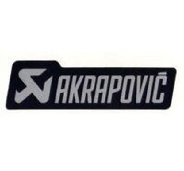 AKRAPOVIC Dekorsätze & Aufkleber - STICKER AKRAPOVIC 120X35