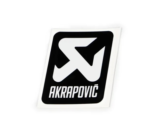AKRAPOVIC Dekorsätze & Aufkleber - STICKER AKRAPOVIC VERT 75
