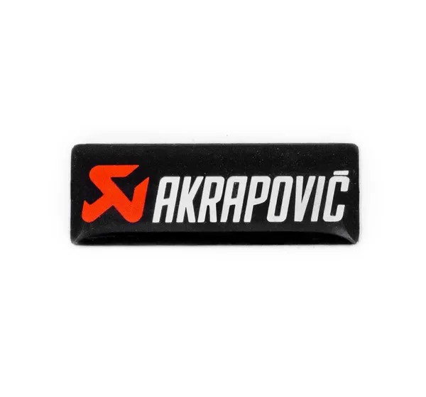 AKRAPOVIC Dekorsätze & Aufkleber - STICKER GEL BK 30x11