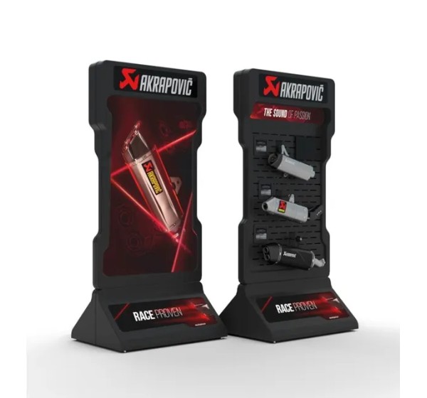 AKRAPOVIC Displays - AKRA POS STAND MOTO GRAPH