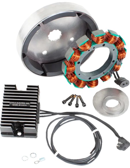 CYCLE ELECTRIC INC Anlasser & Zündung für Harley Davidson FXSTC 1340 1986-1999