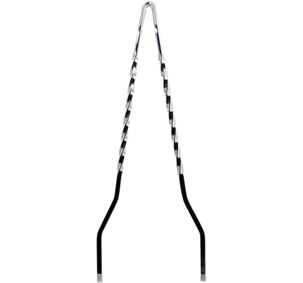 CYCLE VISIONS Sissybars - SISSY BAR TWIST 30 BLK