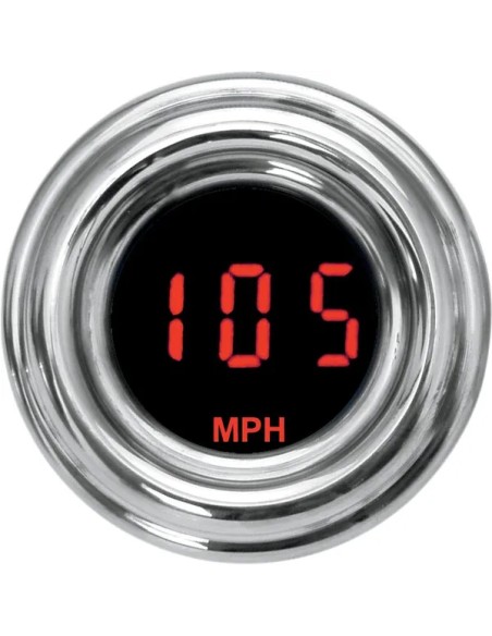 DAKOTA DIGITAL Anzeigeninstrumente - SPEEDO 1-7/8RETRO RED