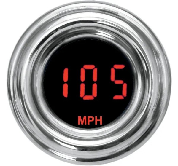 DAKOTA DIGITAL Anzeigeninstrumente - SPEEDO 1-7/8RETRO RED