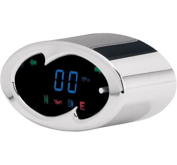 DAKOTA DIGITAL Tachometer & Drehzahlmesser - SPEEDO WAVE BLACK