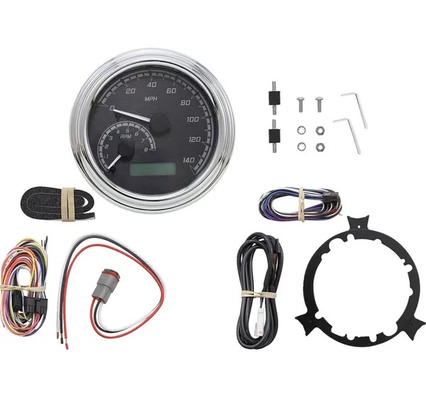 DAKOTA DIGITAL Anzeigeninstrumente für Harley Davidson FLHR 1450 1999-2003