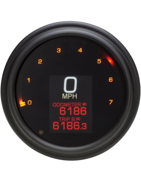 DAKOTA DIGITAL Anzeigeninstrumente für Harley Davidson FLHR 1450 1999-2003