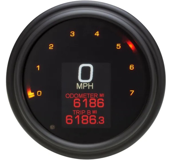 DAKOTA DIGITAL Anzeigeninstrumente für Harley Davidson FLHR 1450 1999-2003