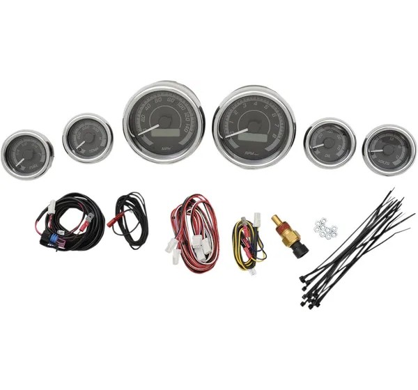 DAKOTA DIGITAL Anzeigeninstrumente für Harley Davidson FLHTC 1584 2007-2011