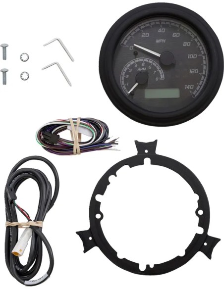DAKOTA DIGITAL Anzeigeninstrumente für Harley Davidson FLHR 1584 2007-2011