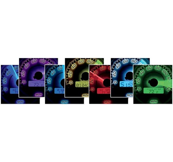 DAKOTA DIGITAL Anzeigeninstrumente - Einbaubeispiel