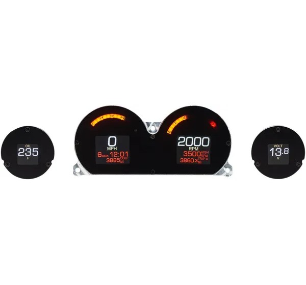 DAKOTA DIGITAL Anzeigeninstrumente für Harley Davidson FLHX 1750 ABS 2017-2023