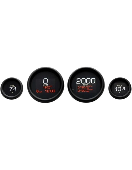 DAKOTA DIGITAL Anzeigeninstrumente für Harley Davidson FLHTC 1584 2007-2011