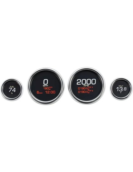 DAKOTA DIGITAL Anzeigeninstrumente für Harley Davidson FLHTCUI 1450 EFI 1999-2003