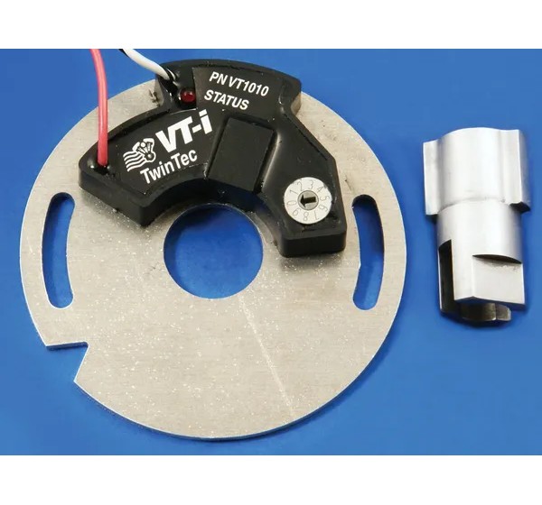 DAYTONA TWIN TEC LLC Anlasser & Zündung - Einbaubeispiel