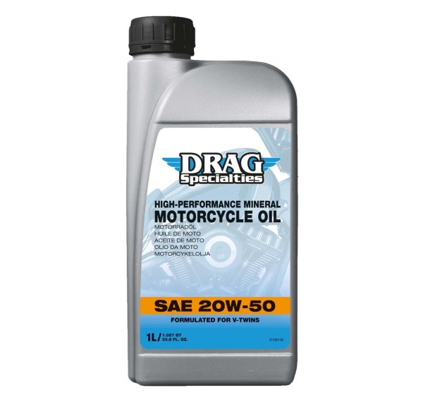 DRAG SPECIALTIES OIL Öl- und Schmierstoffe - OIL E-DRAG 20W50 MIN 1L