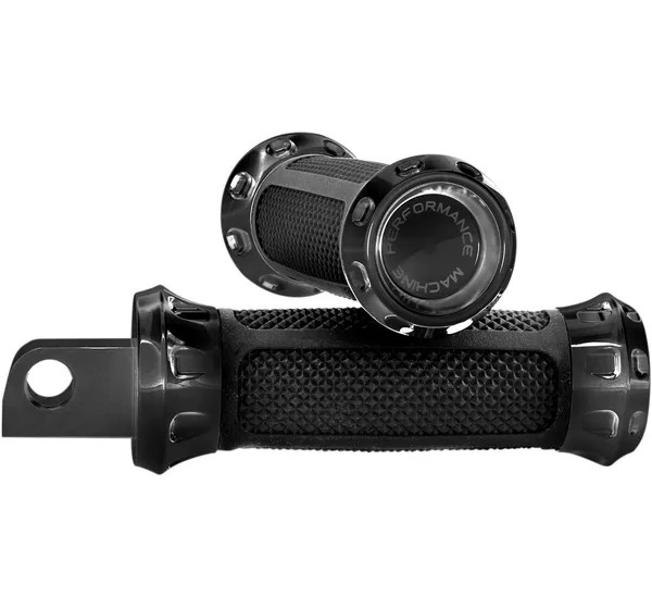 PERFORMANCE MACHINE (PM) Fußrasten - FOOTPEG OVER DRIVE BLK