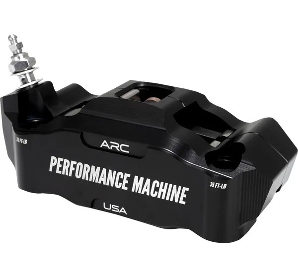 PERFORMANCE MACHINE (PM) Bremssattel - Caliper Front Left Black 125 X