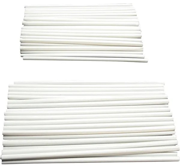 EMGO Montagematerial & Zubehör - SPOKE COVERS WHITE 80PK