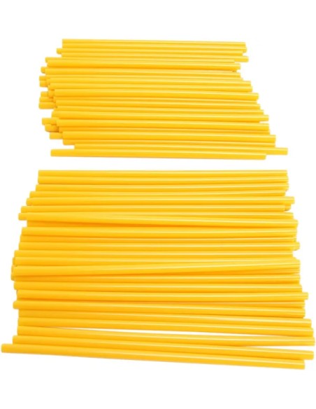EMGO Montagematerial & Zubehör - SPOKE COVERS YELLOW 80PK