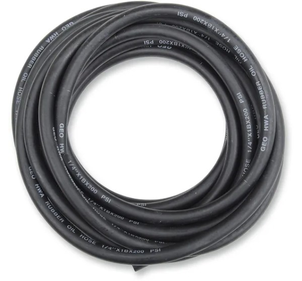 EMGO Schmiersystem - FUEL/OIL LINE 1/4BK 25FT