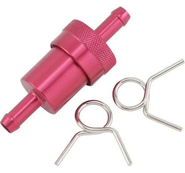 EMGO Benzinfilter - FUEL FILTER RED 5/16