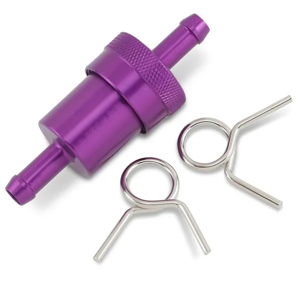 EMGO Benzinfilter - FUEL FILTER PURPLE 5/16