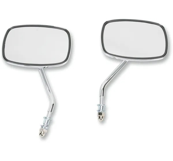EMGO Spiegel - MIRROR CHROME PAIR EC SHRTSTEM