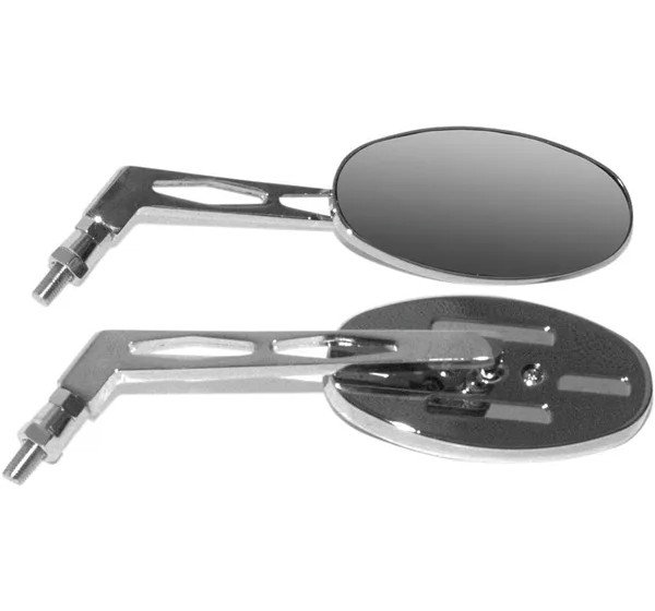 EMGO Spiegel - MIRROR OVAL BILLET L/STEM