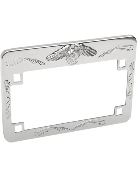 EMGO Kennzeichen - EAGLE LIC FRAME CHROME
